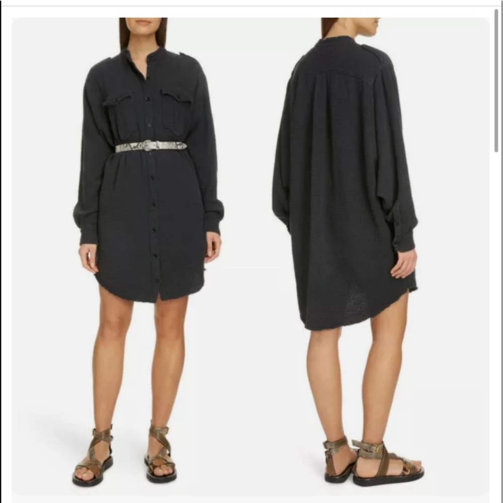 Isabel Marant Jasia Dress in chalk